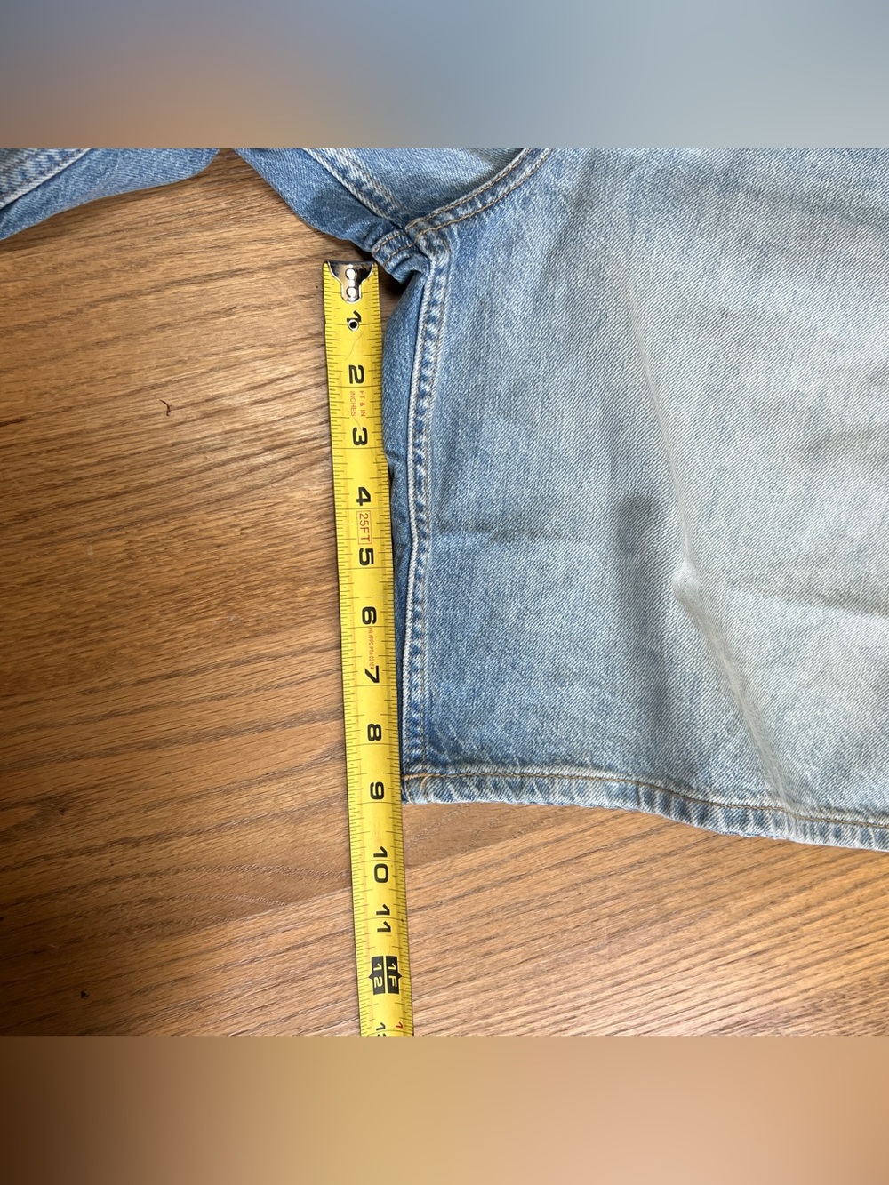 NEW Free People We The Free Montana Light Blue Denim Jeans - Size 29 - Picture 11 of 13